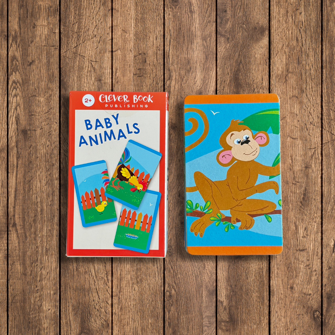 Baby Animals Puzzle Cards (Ages 1–3)