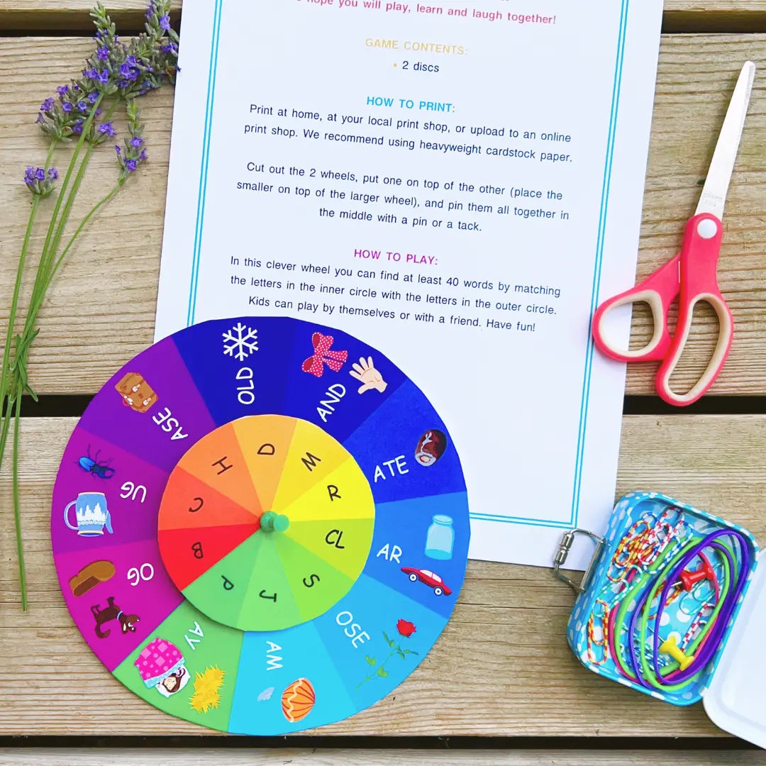 Words Clever Wheel CleverBook UK