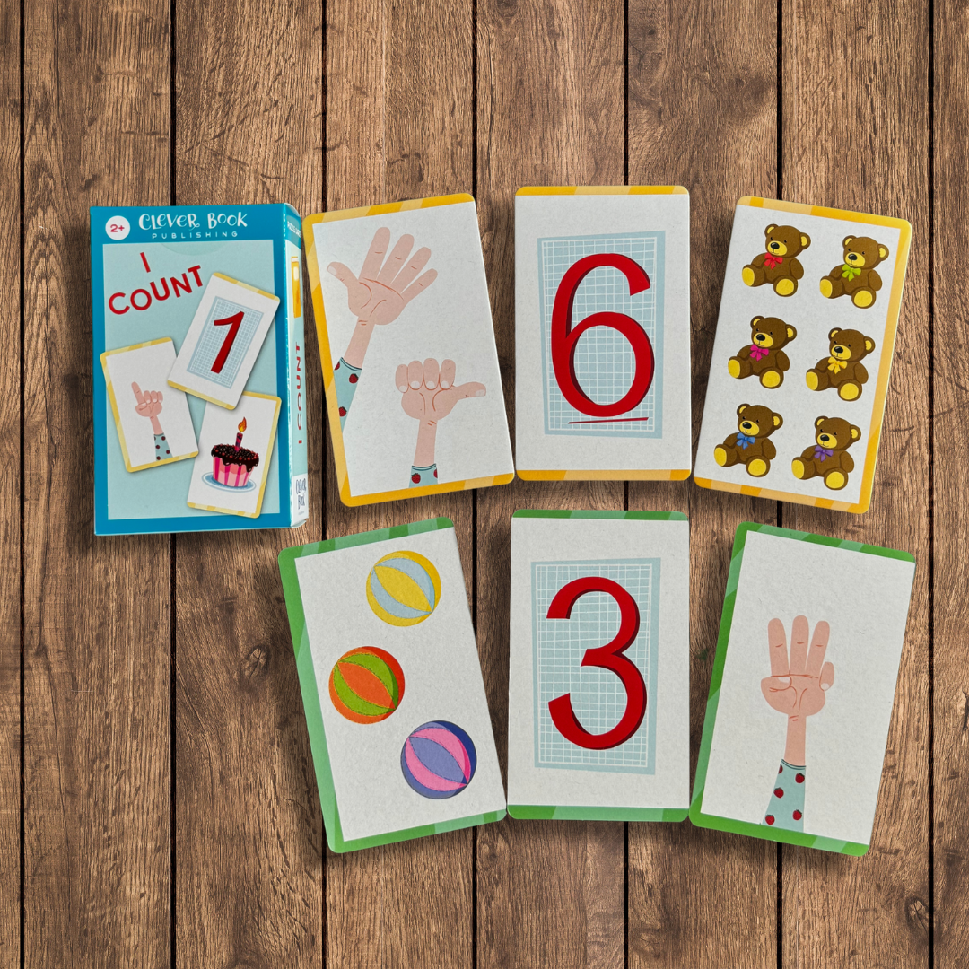 I Count Puzzle Cards (Ages 1–3)