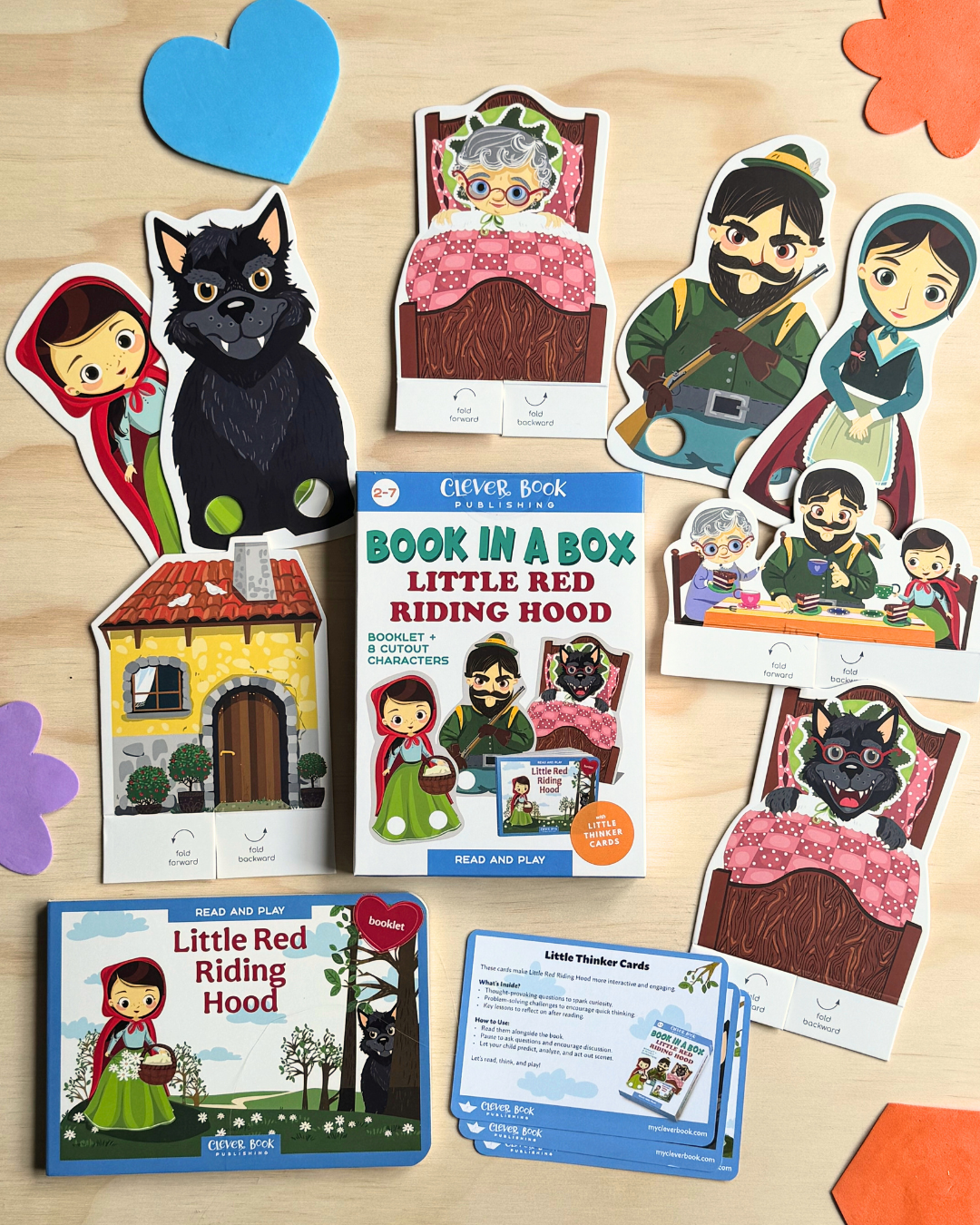 Little Red Riding Hood: Read & Play Book-in-a-Box (Ages 2-7)