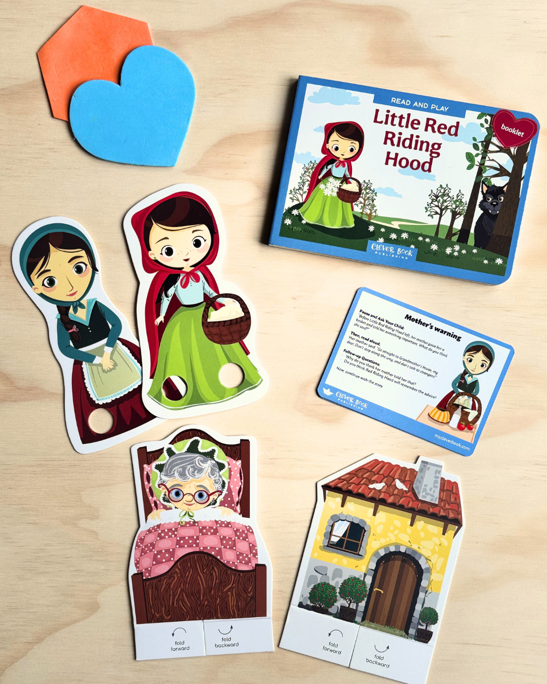 Little Red Riding Hood: Read & Play Book-in-a-Box (Ages 2-7)