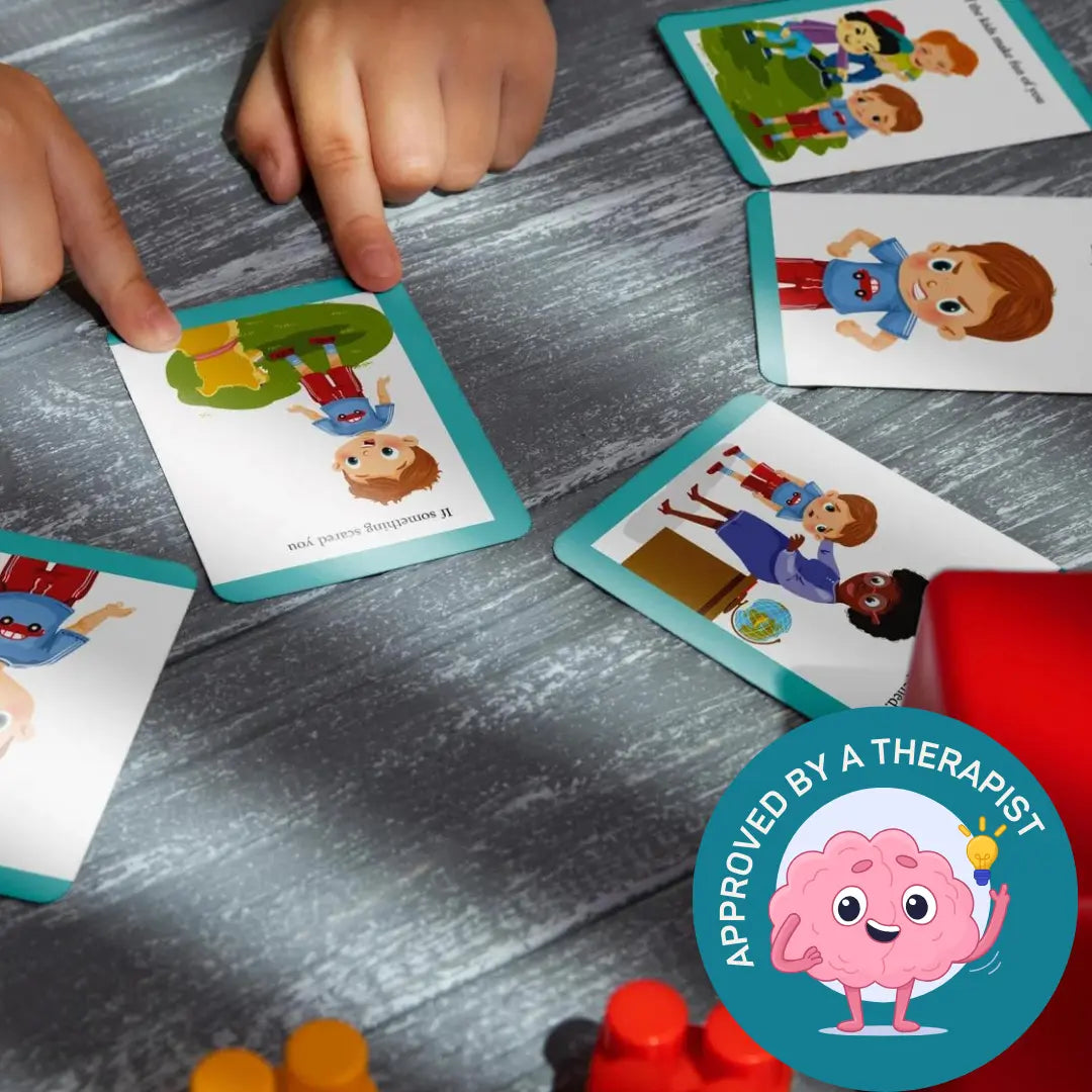 "My Emotions and Reactions" Puzzle Cards CleverBook UK
