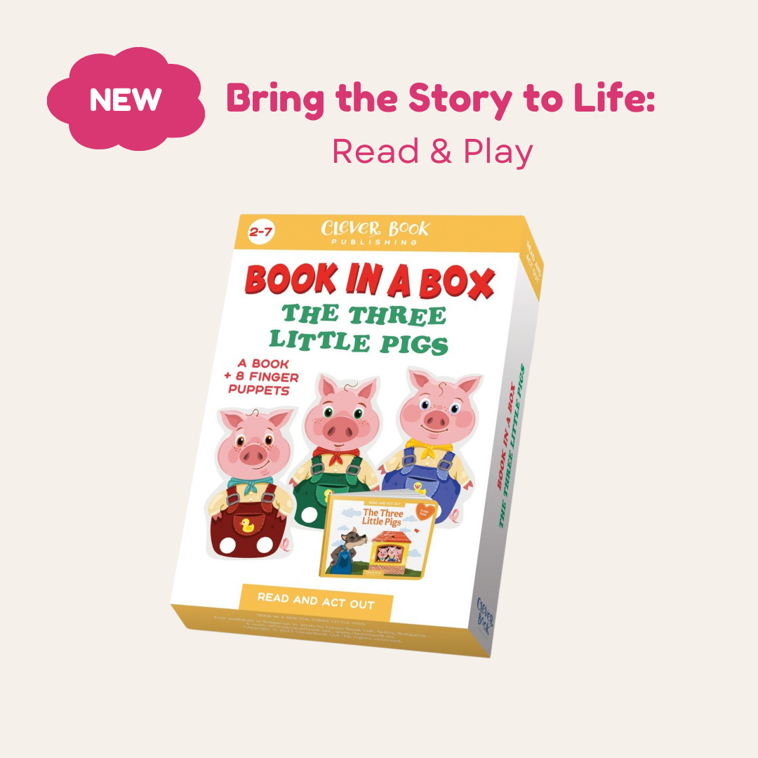 The Three Little Pigs – Read & Play Book in a Box (Ages 3+)