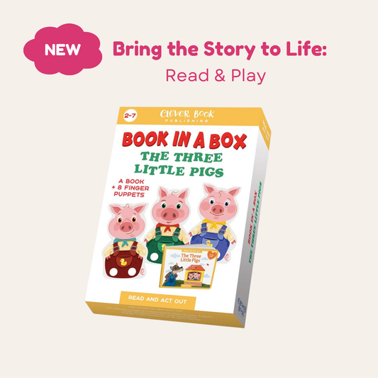 The Three Little Pigs – Read & Play Book in a Box (Ages 3+)