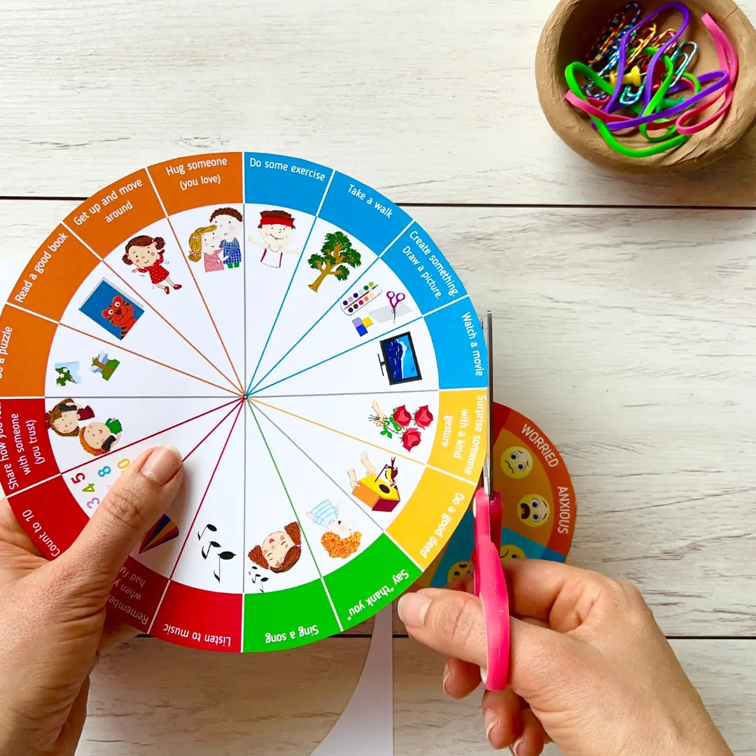 "My Emotions" Wheel CleverBook UK