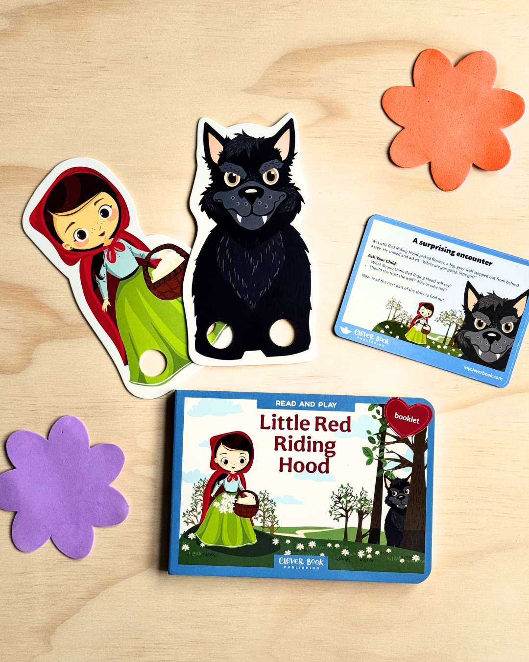Little Red Riding Hood: Read & Play Book-in-a-Box (Ages 2-7)
