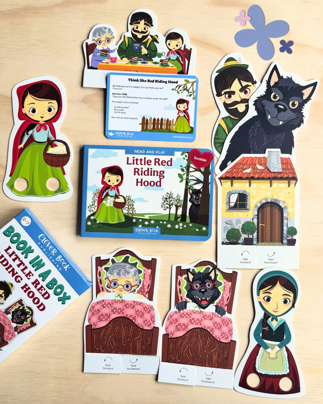 Little Red Riding Hood: Read & Play Book-in-a-Box (Ages 2-7)