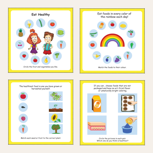 "Be Healthy" Activity Cards