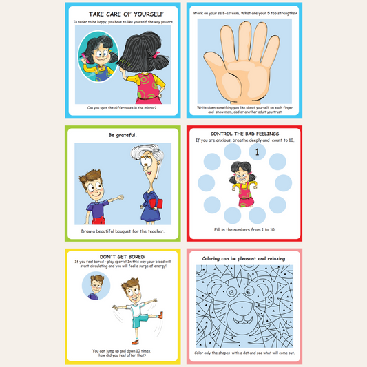 "Be Happy" Activity Cards