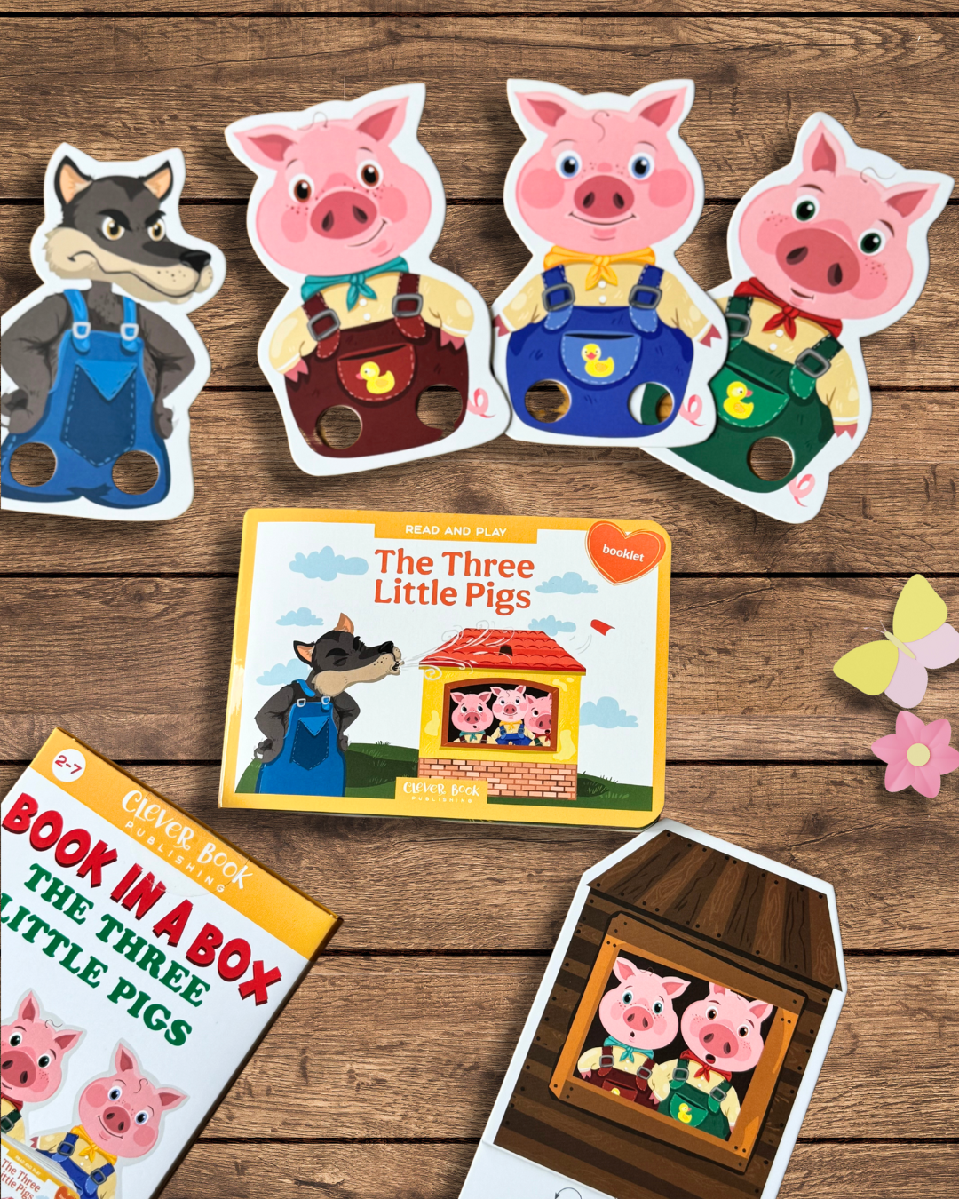 The Three Little Pigs – Read & Play Book in a Box