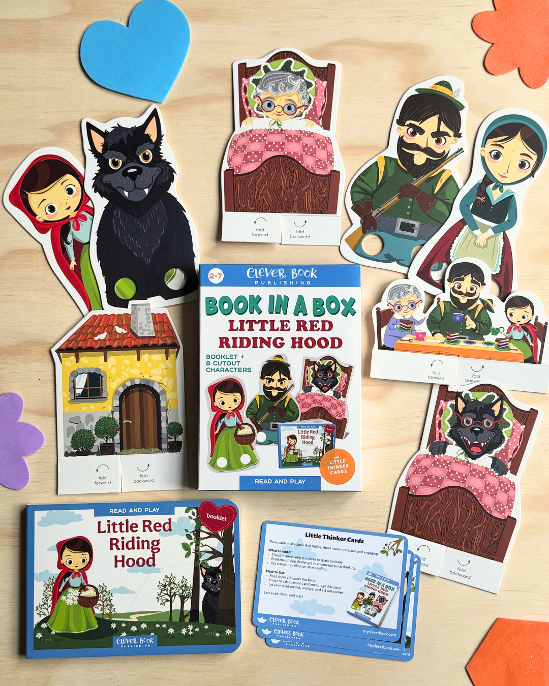 Little Red Riding Hood: Read & Play Book-in-a-Box