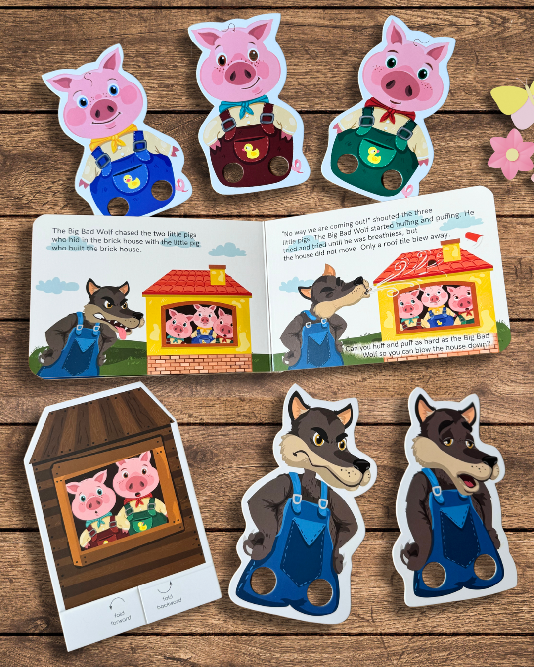 The Three Little Pigs – Read & Play Book in a Box