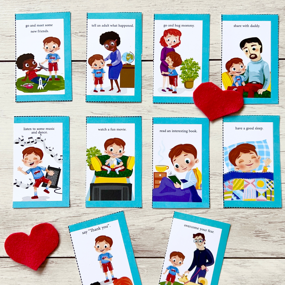 "My Emotions and Reactions" Puzzle Cards