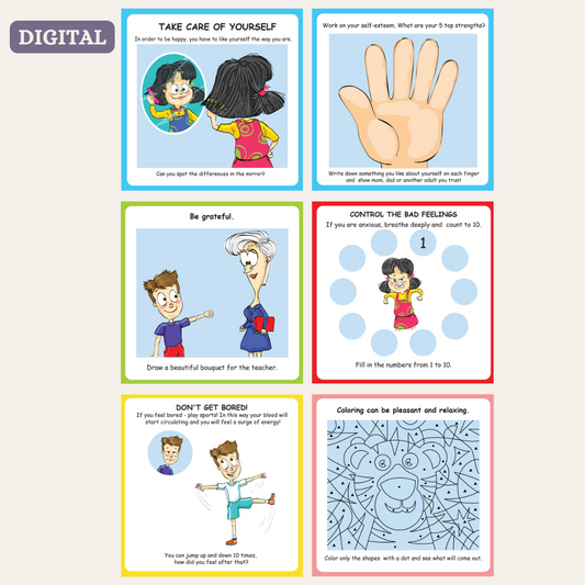 "Be Happy" Activity Cards